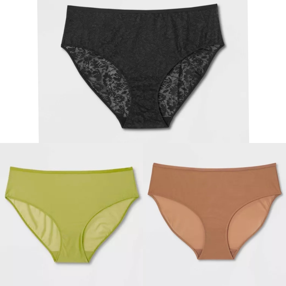 Bundle 3 Bikini Panties